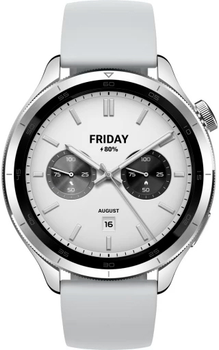 Смарт-годинник Xiaomi Watch S4 Silver (001012239167)