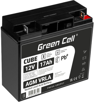 Акумуляторна батарея Green Cell AGM 12V 17Ah (5907813966507)