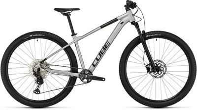 Велосипед Cube Attention SLX silvergrey´n´lime 20" 29 2023