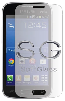 Мягкое стекло для Samsung Star Plus s7262 на экран полиуретановое SoftGlass
