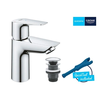 Змішувач для раковини S-розміру Grohe QuickFix Start Edge функція енергозбереження 23900001