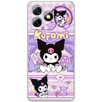 Силиконовый чехол BoxFace Ulefone Note 18 Pro Милі пустощі Kuromi (65171-up2621)