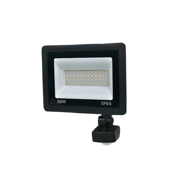 Прожектор светодиодный с датчиком движения Lightwell LW-FL-B-50-S 50 W 295914