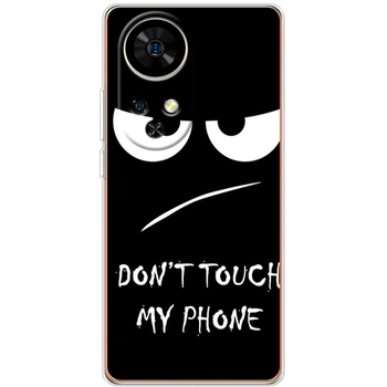 Силиконовый чехол BoxFace Ulefone Note 17 Pro Don't Touch my Phone (65170-up535)