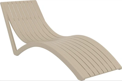 Шезлонг полипропиленовый Siesta Slim Taupe