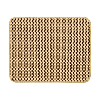 Двухслойный коврик Lesko DT856 Sand 40*50 для кошачьего туалета с песочным фильтром нескользящий