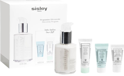 Zestaw do pielęgnacji twarzy Sisley Discovery Program Emulsja do twarzy 125 ml + Krem do twarzy 10 ml + Serum do twarzy 5 ml + Krem pod oczy 5 ml (3473311140326)