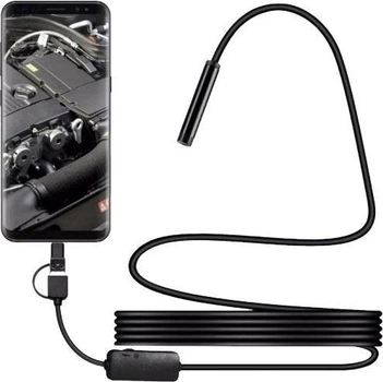 Эндоскоп с камерой и Micro-USB на 2 метра
