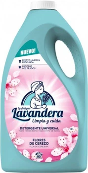 Гель для стирки Lavandera, аромат цветущей вишни ( 90стирок ) 4.5 л