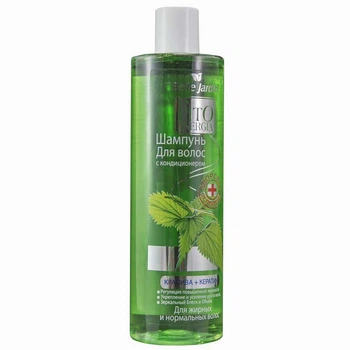 Шампунь-кондиционер для жирных и нормальных волос, Belle Jardin Vegan Active Nature 400 мл