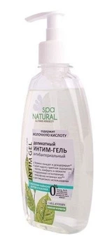 Інтим-гель Делікатний антибактеріальний Natural Spa 250 мл