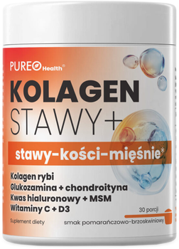 Suplement diety Pureo Health Kolagen Stawy+ 30 porcji Pomarańcz brzoskwinia (5906438350050)