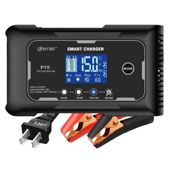 Универсальное зарядное устройство HTRC Р15 SMART 12В 15А / 24В 10А для аккумуляторов