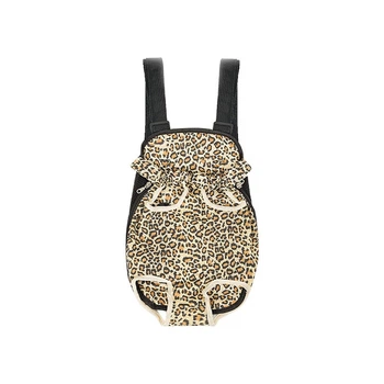 Рюкзак-кенгуру для животных Lesko A-01001 Leopard S для котов и собак