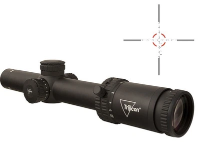 Прицел TRIJICON CREDO 1-6X24 MRAD Segmented Circle FFP Red (CR624-C-2900023)