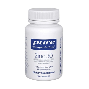 Цинк Pure Encapsulations (Zinc) 30 мг 180 капсул