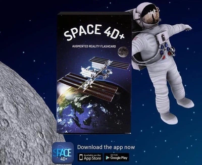 Живые обучающие карты SPACE 4D+ с дополненной реальностью КОСМОС