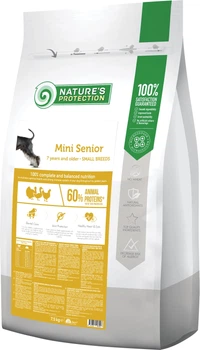 Сухий корм для літніх собак Nature's Protection Mini Senior Small breeds