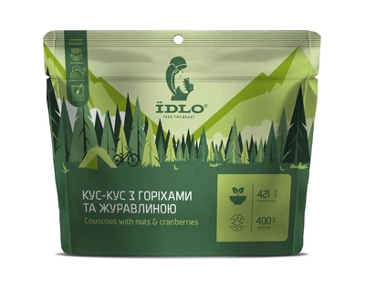 Кус-кус Їdlo с клюквой и орехами (IDLO-KK-GYR)