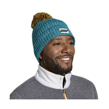 Шапка Saucony Rested Pom Beanie Yellow/Blue (1097-800031-PM UNI)