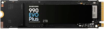 SSD диск Samsung 990 Evo Plus 2TB M.2 PCIe 4.0 x4/5.0 x2 NVMe 2.0 V-NAND TLC (MZ-V9S2T0BW)