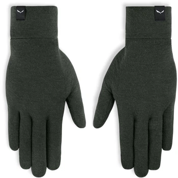 Перчатки Salewa Cristallo Liner Gloves S Темно-Оливковый (1054-013.012.1179)