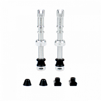 Ніпелі Juice Lubes безкамерні 48mm Silver (1052-5060731387325)
