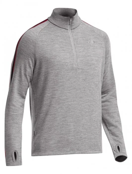 Кофта Icebreaker Coronet LS Half Zip L Metro/Black (1052-101 530 001 L)