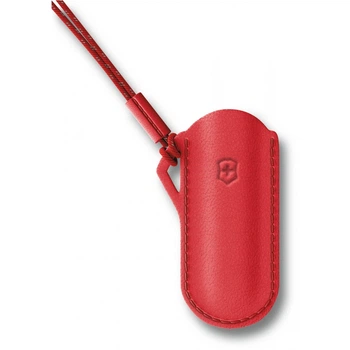 Чохол Victorinox 58мм шкір.черв Style Icon для Classic Colors 1-2шари