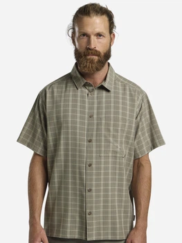 Сорочка літня чоловіча Jack Wolfskin Meseta Shirt M A63880-T0304 L Бежева (4064886446662)