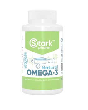 Омега-3 Stark Pharm Natural Omega 3 60caps (1086-2022-10-0763)