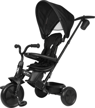 Велосипед дитячий Qpla Elite Platinum Складаний Триколісний Black (T10-ZElitePlatinumBlack)