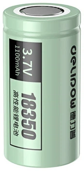 Аккумуляторы 18350 Delipow 1100 mAh