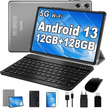 Планшет 10.1" YESTEL T13 6+6/128Gb 8 ядер Android 13 6000 mAh Серый (102162147) - Б/У