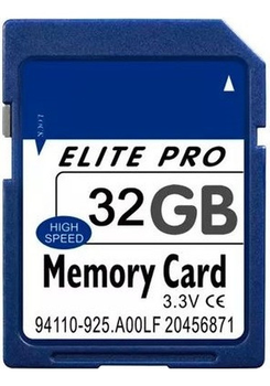 Карта памяти SD - ELITE Pro - 32 GB 10 Class