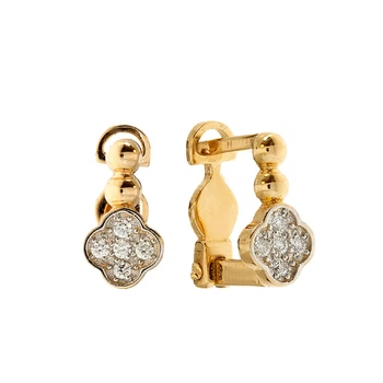 Серьги детские Diamant С3027-д (536110)