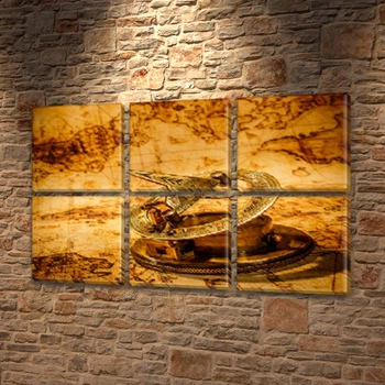 Модульные картины для кухни на Холсте, 62x95 см, (mk17MS_sk11476)