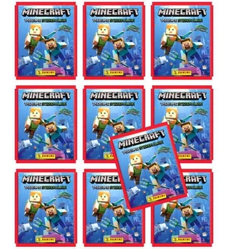 30 пакетиків з наклейками Panini MINECRAFT