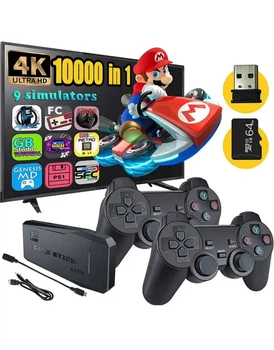 Игровая консоль Data Frog M8 Game Stick Lite 64GB ТВ приставка геймстик +20000 видеоигр