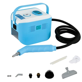 Портативный пароочиститель BauTech GCJ 2500W с 3 насадками Голубой (1015-269-00)
