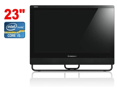 Моноблок Б-класс Lenovo ThinkCentre M93z / 23" (1920x1080) IPS / Intel Core i5-4590S (4 ядра по 3.0 - 3.7 GHz) / 8 GB DDR3 / 128 GB SSD + 500 GB HDD / Intel HD Graphics 4600 / WebCam / DVD-RW / Win 10 б/у