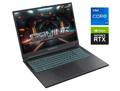 Ігровий ноутбук Gigabyte G6 KF / 16" (1920x1200) IPS / Intel Core i7-13620H (10 (16) ядер по 3.6 - 4.9 GHz) / 16 GB DDR5 / 1000 GB SSD M.2 / nVidia GeForce RTX 4060, 8 GB GDDR6, 128-bit / WebCam / Win 11 Home б/в
