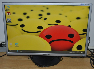 Монітор Samsung SyncMaster 2243WM / 22" (1680x1050) TN / VGA, DVI / Вбудовані колонки 1x 1W / VESA 100x100 б/в