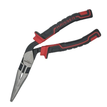 Довгогубці вигнуті 200мм Cr-Ni Blacken Polished 50% SAVE POWER 41185 Haisser
