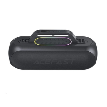 Беспроводная портативная колонка с микрофонами караоке ACEFAST K1 Party karaoke all-in-one audio set 18000mAh Black (AFK1B)