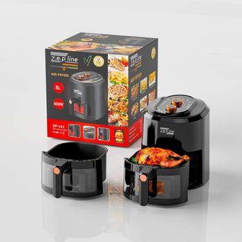 Безмасляна аерофритюрниця Zepline ZP-111, 7 л, 4000W