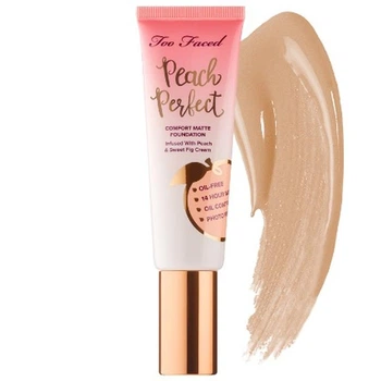 Матовый тональный крем Too Faced Peach Perfect Comfort Matte - Warm Beige (48 ml)