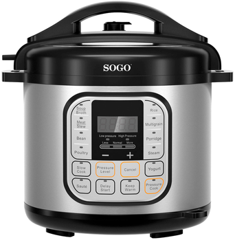 Мультиварка-скороварка SOGO SS-10605