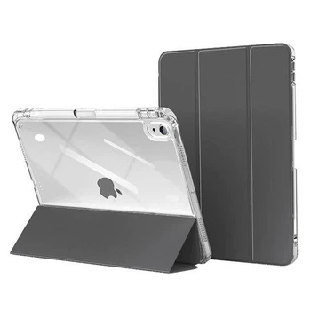 Чохол із тримачем для стілуса Comma Joy PU Case with Pen Holder Series for iPad 10.9" 2022 Black