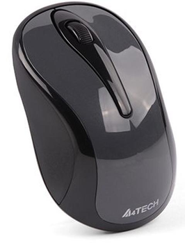 Компьютерная мышь A4tech G3-280NS, USB V-TRACK, бесшумная, 1200 dpi, Glossy Grey
